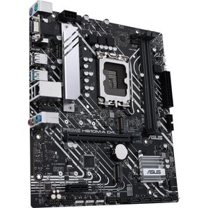 Asus Prime H610M-A D4-CSM Desktop Motherboard - Intel H610 Chipset - Socket LGA-1700 - Micro ATX - Pentium Gold, Celeron, 
