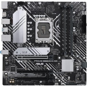 Asus Prime B660M-A D4 Desktop Motherboard - Intel B660 Chipset - Socket LGA-1700 - Intel Optane Memory Ready - Micro ATX -