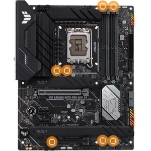 TUF GAMING H670-PRO WIFI D4 Gaming Desktop Motherboard - Intel H670 Chipset - Socket LGA-1700 - Intel Optane Memory Ready 