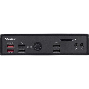 Shuttle XPC slim DS20U5 Barebone System - Slim PC - Socket BGA-1528 - 1 x Processor Support - Core i5 10th Gen i5-10210U 1