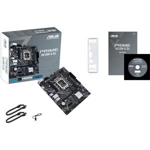 Asus Prime H610M-K D4 Desktop Motherboard - Intel H610 Chipset - Socket LGA-1700 - Micro ATX - Pentium Gold, Celeron, Core