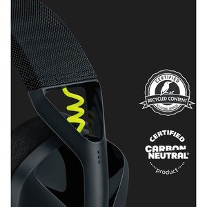 Auriculares de gaming Logitech G435 Inalámbrico Sobre la oreja Estéreo - Negro, Amarillo - Cerrado - 1000cm - Bluetooth - 