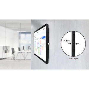 Samsung QB24R 604.52 mm LCD Digital Signage Display - 1920 x 1080 - 250 cd/m² - 1080p - USB - HDMI - Serial - Wireless LAN