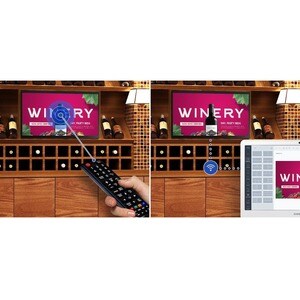 Samsung QB24R-TB 609.60 mm LCD Digital Signage Display - Touchscreen Cortex A72 1.70 GHz - 2.50 GB LPDDR4 - 1920 x 1080 - 