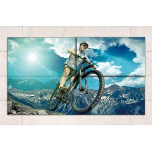 LG 49'' 500 nits FHD Slim Bezel Video Wall - 49" - 8 GB - 1920 x 1080 - Direct LED - 500 cd/m² - 1080p - HDMI - USB - DVI 
