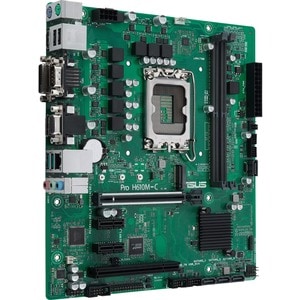 Schede madri desktop Asus H610M-C-CSM - Intel H610 Chipset - Presa LGA-1700 - Micro ATX - Pentium Gold, Celeron, Core i5, 