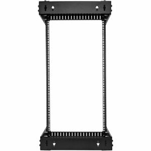 StarTech.com 2-Post 21U Heavy-Duty Wall Mount Network Rack, 19" Open Frame Server Rack with Adjustable Depth, Data Rack fo