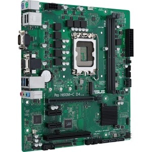 Asus H610M-C D4-CSM Desktop Motherboard - Intel H610 Chipset - Socket LGA-1700 - Micro ATX - Pentium Gold, Celeron, Core i