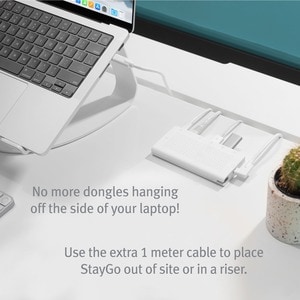 Twelve South StayGo USB-C Hub - for TV/Notebook/Tablet/Monitor - Memory Card Reader - SD, microSD - 85 W - USB Type C - 2 