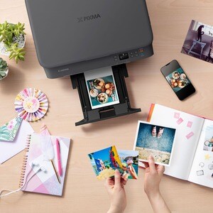 Canon PIXMA TS5350a Wireless Inkjet Multifunction Printer - Colour - Black - Wireless LAN - USB - For Plain Paper Print