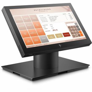 HP Engage One Essential POS Terminal - Celeron N6211 3 GHz - 8 GB DDR4 SDRAM 128 GB PCIe NVMe - 14" Touchscreen UHD Graphi