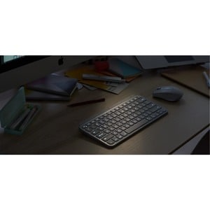 MX KEYS MINI WIRELESS ILLUMINATED KEYBOARD - PALE GREY