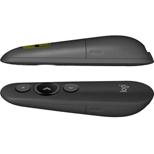 Logitech R500s Presentation Pointer - Bluetooth/Radio Frequency - USB - Laser - 3 Button(s) - Graphite - Wireless - 2.40 GHz