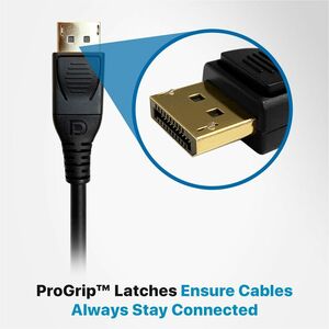 Comprehensive Pro AV/IT Integrator Series Certified DisplayPort 1.4 8K Cable with ProGrip 10ft - 10 ft DisplayPort A/V Cab