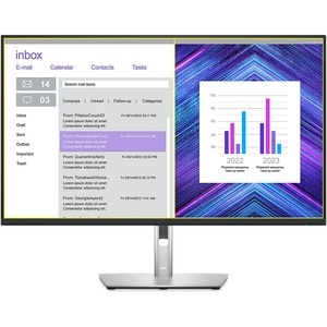 Dell P3223DE 32 Zoll Class LCD-Monitor - 16:9 Format - Schwarz, Silber - 80 cm (31,5 Zoll) Viewable - IPS-Schwarz-Technolo