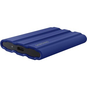 Samsung T7 MU-PE2T0R/EU 2 TB Portable Solid State Drive - External - Blue - USB 3.2 (Gen 2) Type C - 256-bit AES Encryptio