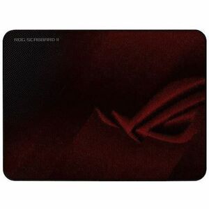 Asus ROG Scabbard II Gaming Mouse Pad - Black - Rubber, Woven Fabric - Spill Resistant, Scratch Resistant, Anti-fray, Stra