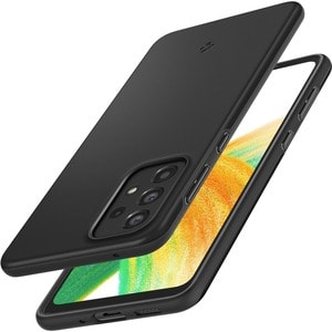 Spigen Thin Fit Case for Samsung Galaxy A33 5G, Galaxy A53 5G Smartphone - Black - Scratch Resistant, Wear Resistant, Tear