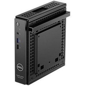 Dell OptiPlex 3000 Thin Client Pentium Silver N6005 Quad-core (4 Core) 2 GHz - Black - Intel Chip - 4 GB RAM DDR4 SDRAM - 