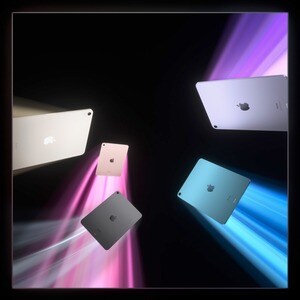 Apple iPad Air (5th Generation) A2588 平板 - 27.7 cm (10.9") - Apple M1 - 8 GB - 64 GB 存储 - 粉 - M1 八核（8 核） - 2360 x 1640 - 面