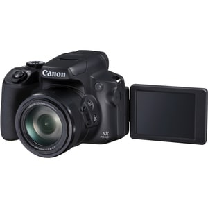 Canon PowerShot SX70 HS 20,3 Megapixel Bridge-Kamera - Schwarz - 1/2,3"-Sensor - Autofokus - 7,5 cm (3 Zoll) LCD-Anzeige -