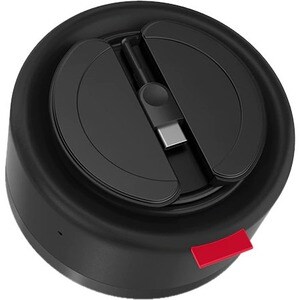 Lenovo Speakerphone - Thunder Black - USB - Microphone - USB - Desktop