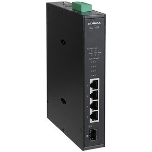 Switch Ethernet Edimax IGS-1105P 5 Porte - Gigabit Ethernet - 10/100/1000Base-T, 1000Base-X - 2 Layer supportato - Modular