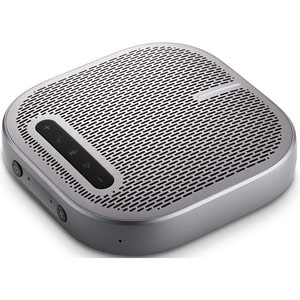 ViewSonic VB-AUD-201 Portable Wireless Conference Speakerphone with 360 Omnidirectional Sound Pickup, Reverse Charging, Bl