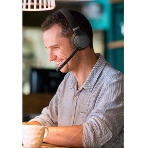 Lenovo Wired Over-the-head Stereo Headset - Thunder Black - Binaural - Ear-cup - 32 Ohm - 20 Hz to 20 kHz - 200 cm Cable -