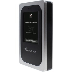 DataLocker DL4 FE 1TB Encrypted USB-C / -A SSD, Hardware - verschlüsselte USB-A- und -C Festplatte mit farbigem Touch-Scre