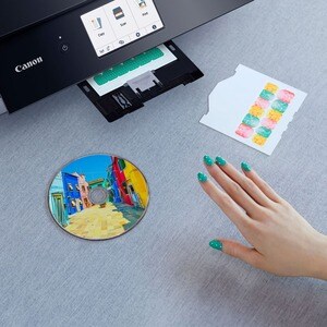 Canon PIXMA TS8350a Impressora multi-funcional de jato de tinta - Cor - Preto - Copiadora/Impressora/Scanner - 4800 x 1200