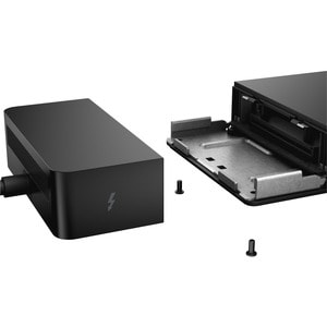 Dell Thunderbolt Dock - WD22TB4 - 4K, 8K - 5120 x 2880, 3840 x 2160 - 3 x USB Type-A Ports - USB Type-A - 3 x USB Type-C P