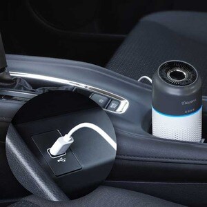 Aluratek Portable HEPA Air Purifier for Personal Spaces and Cars - HEPA