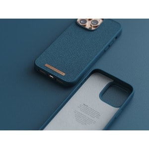 Njord byELEMENTS Tonal Case - iPhone 14 Pro - Deep Sea. Type d'étui: Housse, Compatibilité de marque: Apple, Compatibilité