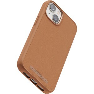 Funda Njord - para Apple iPhone 14 Smartphone - Cognac - Resistente a Caídas, Resistencia a arañazos, Antipolvo - Piel