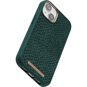Funda Njord - para Apple iPhone 14 Smartphone - Verde Oscuro - Resistente a Caídas, Resistencia a arañazos, Antipolvo - Cu