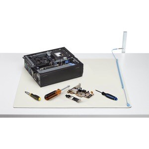 ESD Matte, Elektronikreparatur Antistatikmatte, Antistatische Matte/Tischmatte, lösbarer Erdungskabel mit Krokodilklemme -