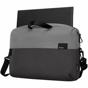 Targus Sagano EcoSmart TBS574GL Carrying Case (Slipcase) for 35.6 cm (14") Notebook - Black/Grey - Bump Resistant, Scratch