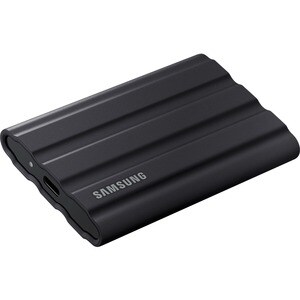 Samsung T7 MU-PE1T0S/WW 1 TB Portable Rugged Solid State Drive - External - Black - Desktop PC, MAC Device Supported - USB