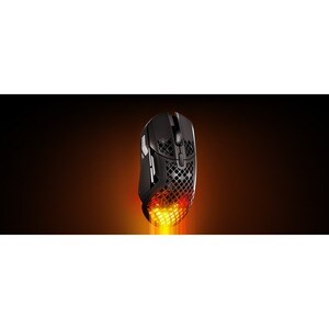 SteelSeries Aerox 5 Gaming Mouse - Bluetooth/Radio Frequency - USB Type C - Optical - 9 Button(s) - 9 Programmable Button(