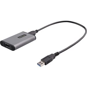 USB 3.0 HDMI Video Capture Device, 4K Video External USB Capture Card/Adapter, UVC Screen Recorder, works w/USB-A, USB-C, 