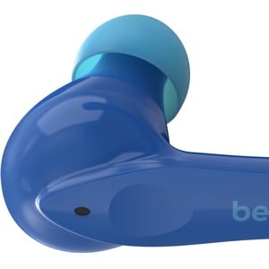 Belkin SOUNDFORM Nano True Wireless Earbud Stereo Earset - Blue - Binaural - In-ear - 1000 cm - Bluetooth