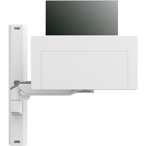 Ergotron CareFit Wall Mount for Keyboard, Monitor, Mount Extension, LCD Display - White - Height Adjustable - 27" Screen S