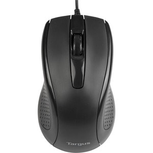 Targus AMU81AMGL Full-size Mouse - USB Type A - BlueTrace - 3 Button(s) - Black - Cable - 1000 dpi - Scroll Wheel - Symmet