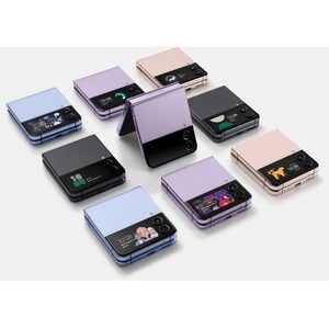 Samsung Galaxy Z Flip4 SM-F721U 256 GB Smartphone - 6.7" Flexible Folding Screen Dynamic AMOLED Full HD Plus 2640 x 1080 -