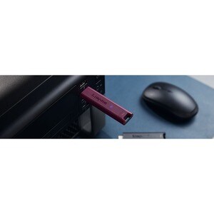 Kingston DataTraveler Max DTMAXA 256 GB USB 3.2 (Gen 2) Type A Flash Drive - Red - 1000 MB/s Read Speed - 900 MB/s Write S