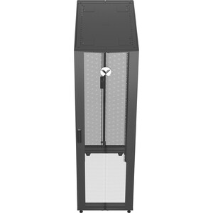 VERTIV VR 42U Gabinete de rack para Interruptor LAN, Painel de ligação, Servidor - 600 mm Rack Width x 1115 mm Profundidad