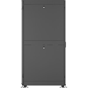 VERTIV VR 48U Gabinete de rack para Servidor, Interruptor LAN, Painel de ligação - 800 mm Rack Width x 1115 mm Profundidad