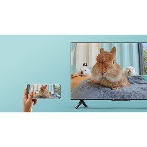 Smart LED-LCD TV MI P1 109.2cm - 4K UHDTV - Negro - HDR10, HLG - LED Retroiluminación - Asistente de Google Soportado - Ne