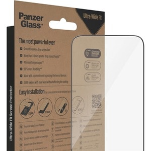PanzerGlass Tempered Glass, Polyethylene Terephthalate (PET) Screen Protector - Transparent - 1 - For 17 cm (6.7") LCD iPh